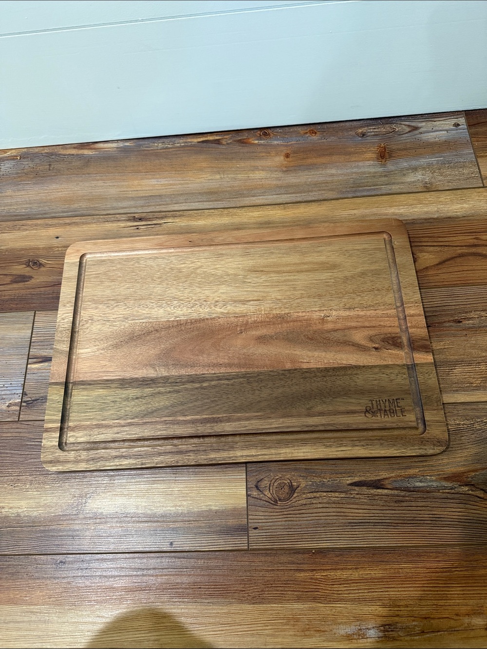 Thyme & Table Large Acacia Wood Cutting Board